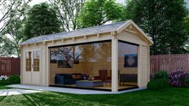 Blokhut G6734K--40mm dikke wanden--