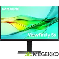 Samsung ViewFinity S6 LS24D600UAUXEN 24  Quad HD 100Hz USB-C 90W IPS Monitor