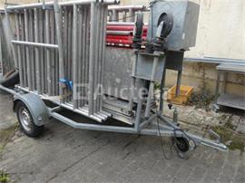 Aanhanger met Altrex steiger