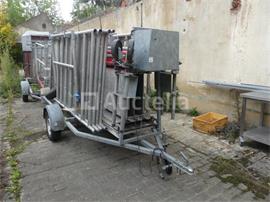 Aanhanger met Altrex steiger