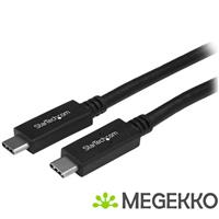StarTech.com USB31CC50CM 0.5m USB C USB C Zwart USB-kabel