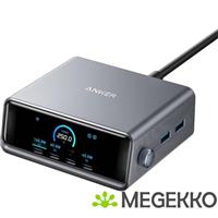 Anker Prime 6-in-1 Snellader 250W 4C/2A met Display Zwart