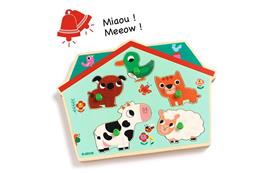 Geluidenpuzzel - dieren