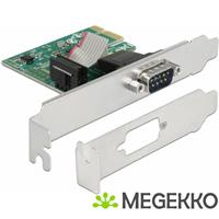 Delock 89948 PCI Express x1-kaart naar 1 x serile RS-232