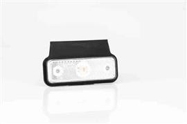 MV-2970W | LED markeringslicht wit | 12-24v | 50cm. kabel | 1,5mm². connector | MV-2970W