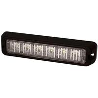 LED Flitser 6-LED | amber | blauw DUAL-colour | 12-24v | ED3706AB