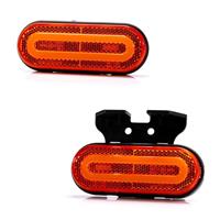 LED neon markeringslicht amber | 12-24v | 50cm. kabel | MV-2200A