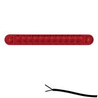 LED markeringslicht rood | 12-24v | 50cm. kabel | M10MV-800R
