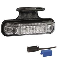 LED markeerlicht amber 12/36V 0,75mm² conn.