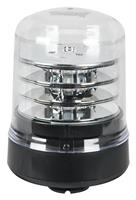 LED R65 Zwaailamp Amber 12/24V 3-Bouts B200