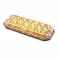 LED R65 heavy duty flitser 12-LED | amber | 12-24v | HDR6512DVA