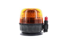 LED R65 zwaailamp amber 12/24v magneetmontage, flitsend | D14495