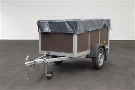 VDM Bakwagen met zeil 750kg