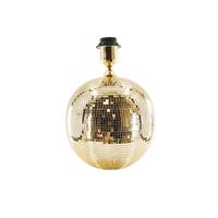 Tafel lamp - Disco Bol - Glas - Goud - 20x20cm