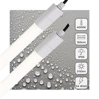 2 PACK - LEDs Light LED TL verlichting compleet 150 cm - Geschikt voor buiten en binnen - 2750 lm