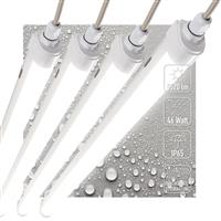 4 PACK - LEDs Light TL armatuur met Strip - Koppelbaar - 46W 150cm 5520lm 4000K