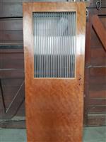  sjieke bruine binnendeur, stomp H=200,7 B=83,0 cm