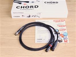 Chord Company Signature Tuned Aray audio interconnect 2x XLR to 5-pins DIN 1,0 metre