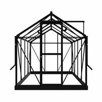 NIEUW TuinkasMary II zwart VG 3mm