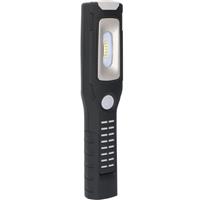 LED Accu looplamp 300 lumen - Daglichtwit 6500K - Oplaadbaar - Magneet - 2 haken - IP20