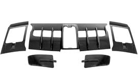 Dit betreft een Porsche 911 GT3RS 992 carbon kofferbak motorklep cover set