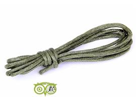Waxkoord 1.5 mm Groen / Army Green 1,2 mtr.