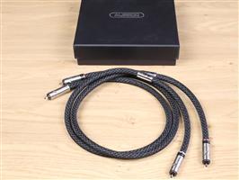 Albedo Solid pure silver highend audio interconnects RCA 1,0 metre