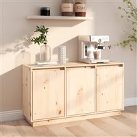 vidaXL Dressoir 111x34x60 cm massief grenenhout