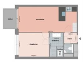 Appartement mt. Lincolnweg in Amsterdam