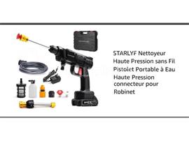 Krachtige STARLYF draadloze hogedrukreiniger