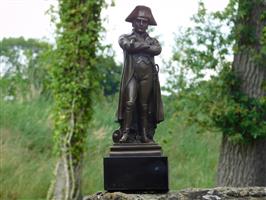 Beeld Napoleon - Brons - op Voet van Marmer