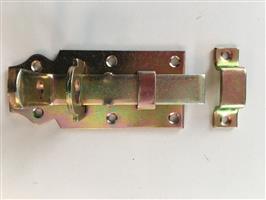 Hangslotgrendel verzinkt metaal 100 mm+ vangbeugel