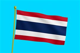 Vlag Thailand 300x450 cm