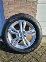 Winterbanden en velgen.