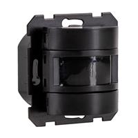 Wandschakelaar met Bewegingssensor - Inbouw 55x55mm - 180° Detectie - Max 500W - Zwart