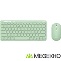 Trust Lyra Draadloos Multi-Connect Toetsenbord en Muis Groen