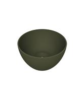 Opbouw Waskom Olivia Rond 22x22x12 Mat Groen
