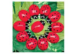 Telstenen lieveheersbeestjes