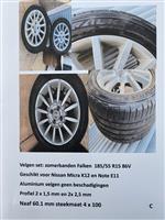 Nissan Micra banden set