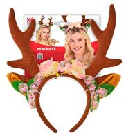 Rendier Haarband Bruin