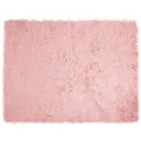 vidaXL Nepleer Schapenvacht Tapijt Roze 240 x 340 cm Polyester