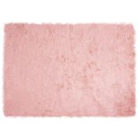 vidaXL Nepleer Schapenvacht Tapijt Roze 120 x 170 cm Polyester