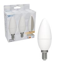 LED lampen met kleine E14 fitting - Warm wit licht - 8W/60W - 3PACK