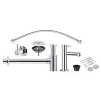 Fonteinkraan Installatie Set Differnz Mix Chroom