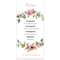 Diner 21 menukaarten