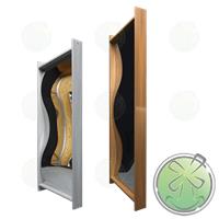 Buitengeschikte lachspiegels in composiet