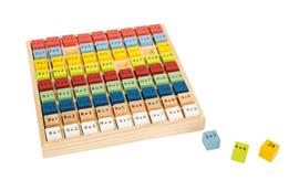 Kleurrijk vermenigvuldiging spel