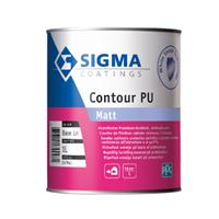 Sigma S2U / Contour PU Mat - 1 liter - WIT