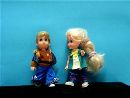 KRISTOFF DISNEY EN ELSA FROZEN mini dolls