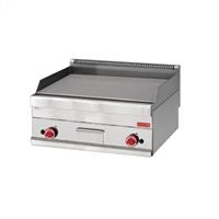 Gastro-M Gas verchroomde bakplaat 650 lijn